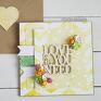 modne scrapbooking kartki karka love is all you need, 687