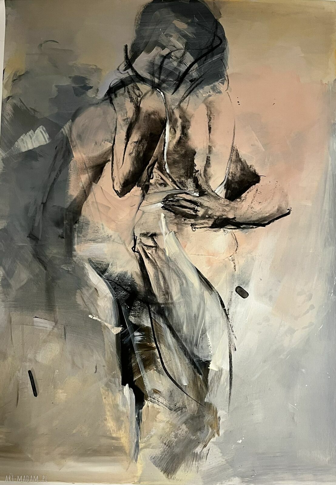 Lovers - zmysłowy obraz para 100x70