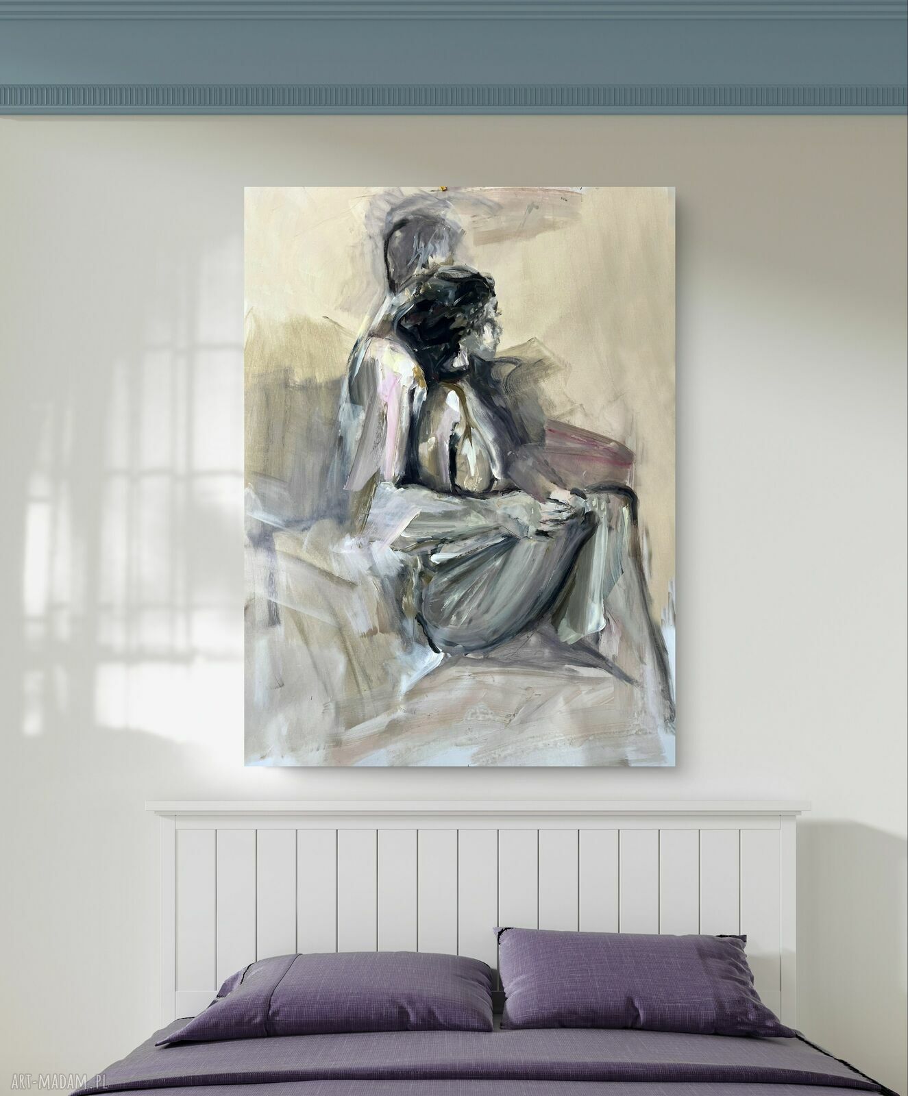 The Lovers - zmysłowy obraz dla pary 100x70 cm (inkografia)
