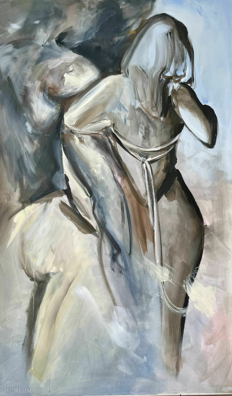 Lovers - obraz na płótnie do sypialni 120x80 cm
