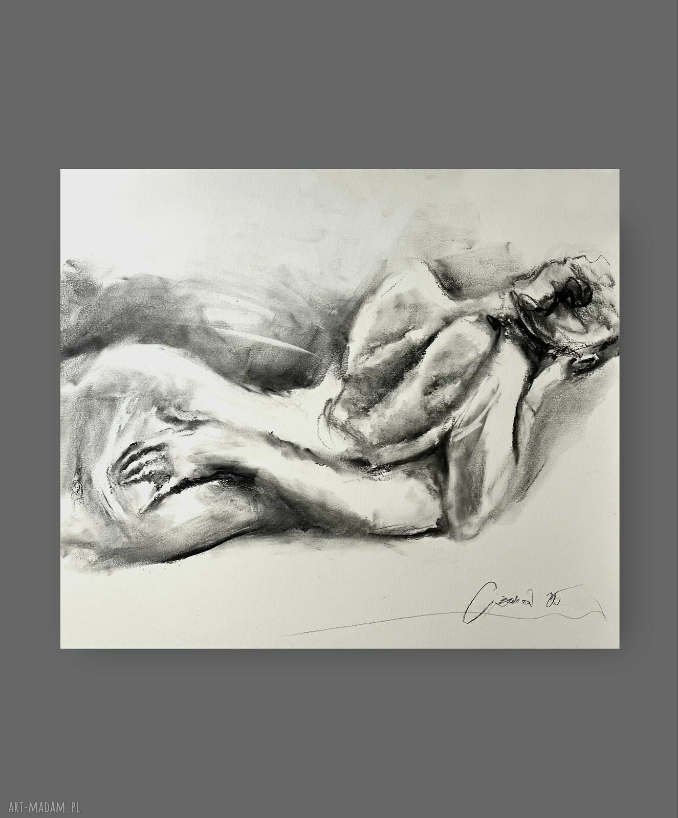 Lovers - grafika 50x70 cm do sypialni i nad łóżko