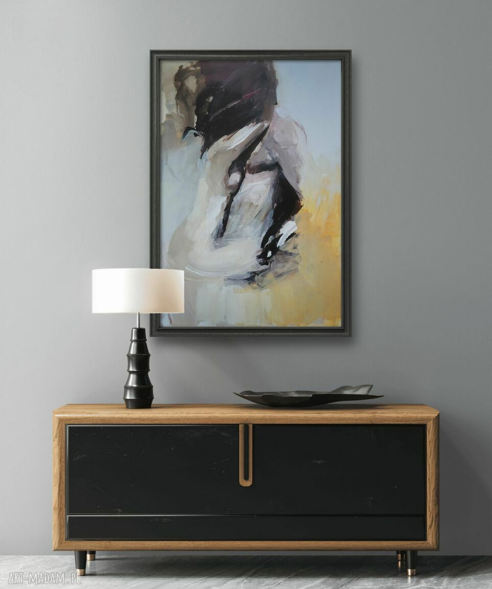 Lovers - obraz dla dwojga 60x87 cm, inkografia Giclee