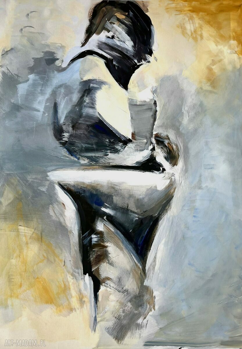 Lovers - obraz na płótnie 120x80 do sypialni