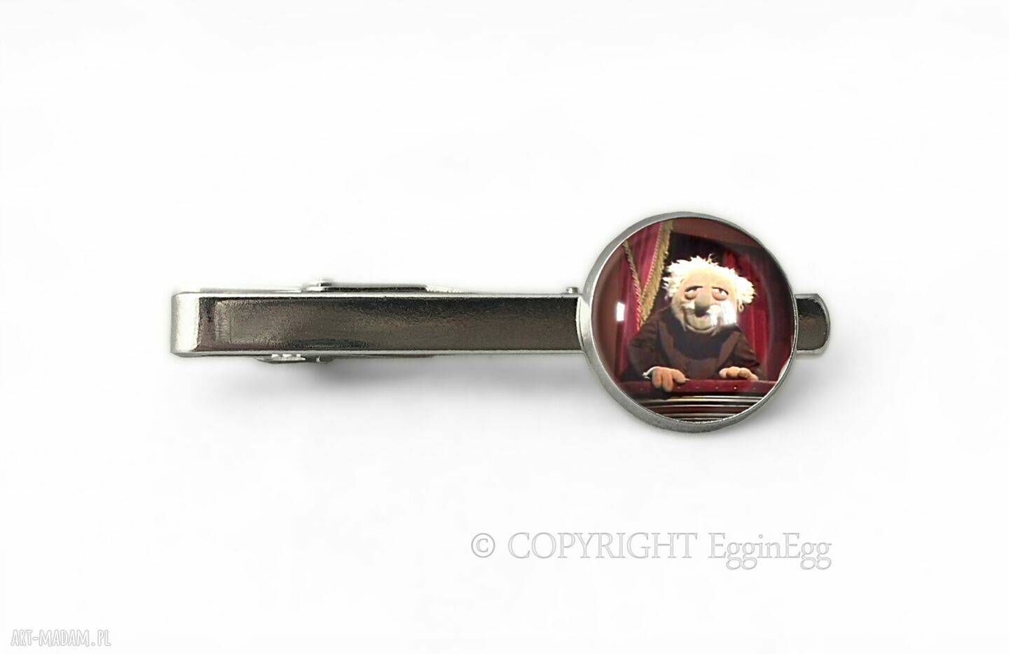 Loża krytyków spinka krawata tetrycy prezent ręcznie robiona