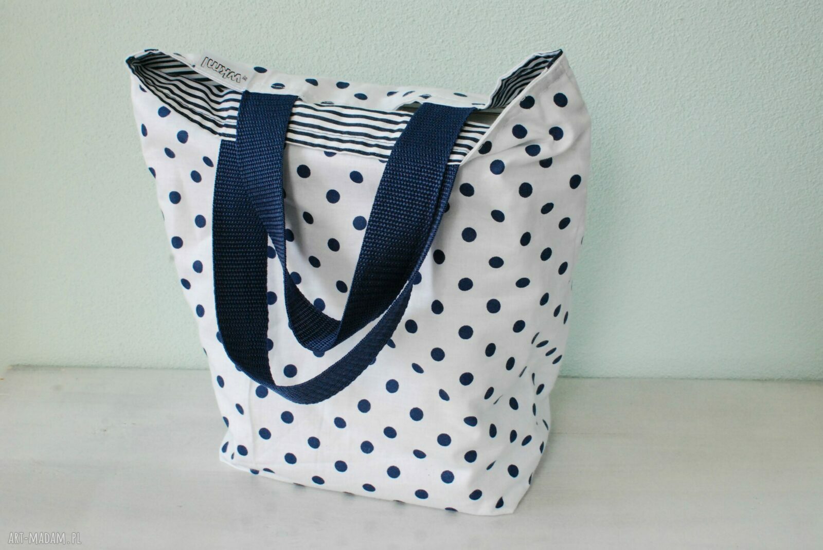 LunchBag by wkml Marina - bawełniana eko torba na drugie śniadanie