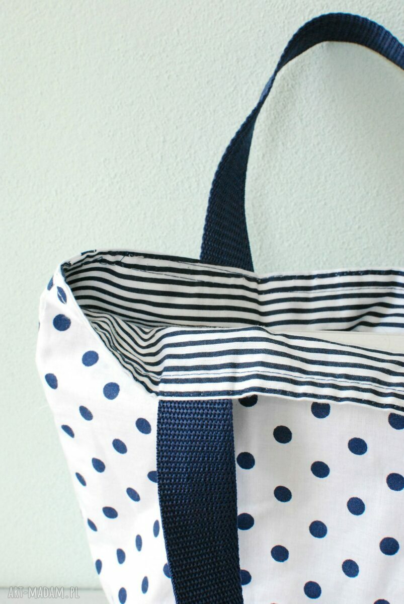 LunchBag by wkml Marina - bawełniana eko torba na drugie śniadanie