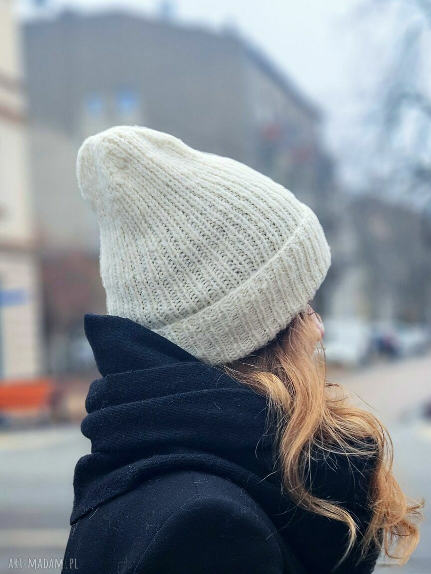 Czapka Luxe Alpaka - moher, jedwab i alpakowe ciepło