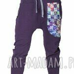 M Spodnie Nocny Motyl damskie - baggy pants