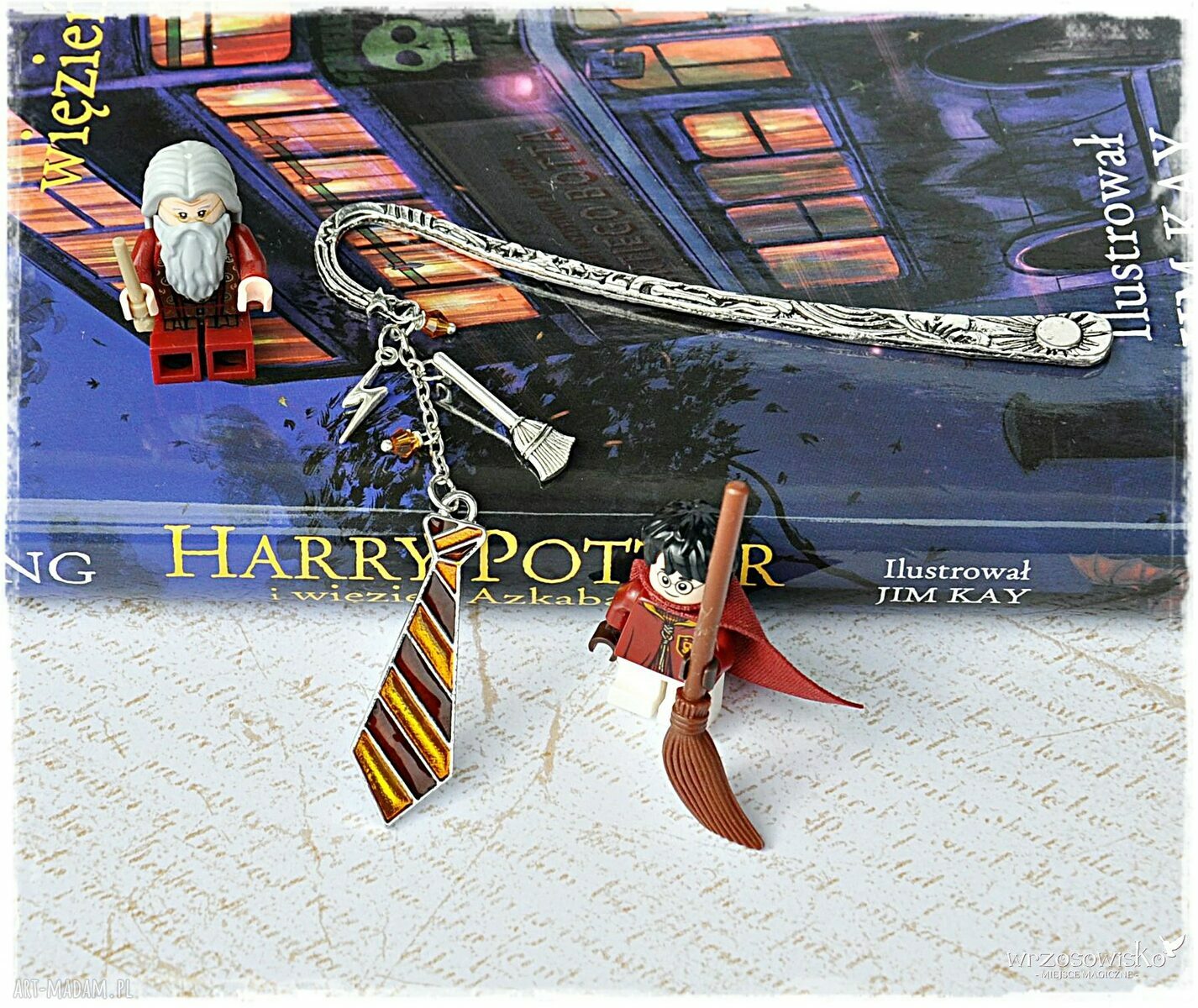 Zakładka dla fana Harrego Potera, Gryffindor Autorskie