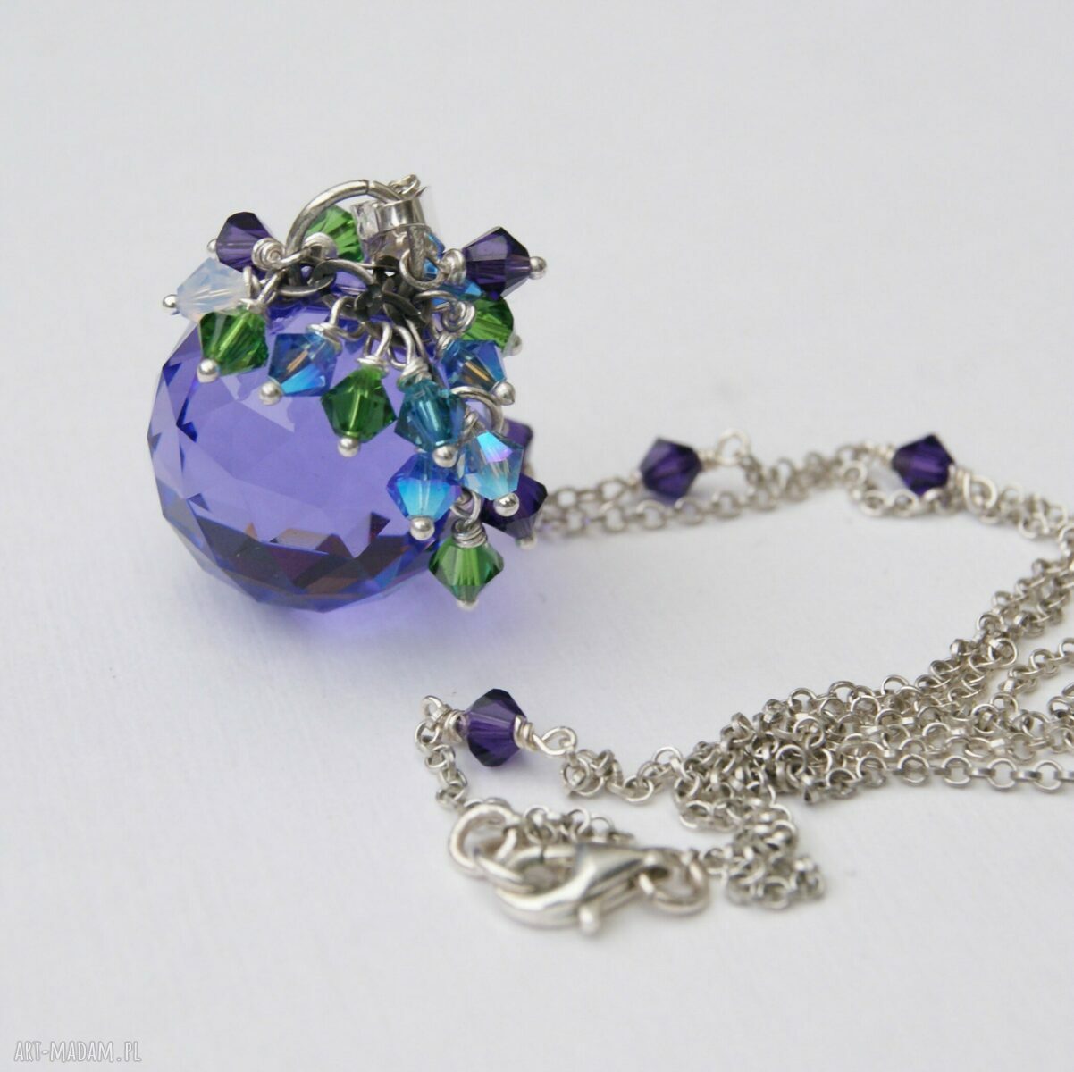 naszyjniki: Magic Ball, naszyjnik Ręcznie zrobione