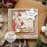 handmade upominek świąteczny magiczna kartka na święta bożego narodzenia. personalizacja treści. koperta ekologiczna