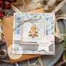 handmade pomysł na upominek na święta magiczna kartka na bożego narodzenia. personalizacja treści. koperta ekologiczna