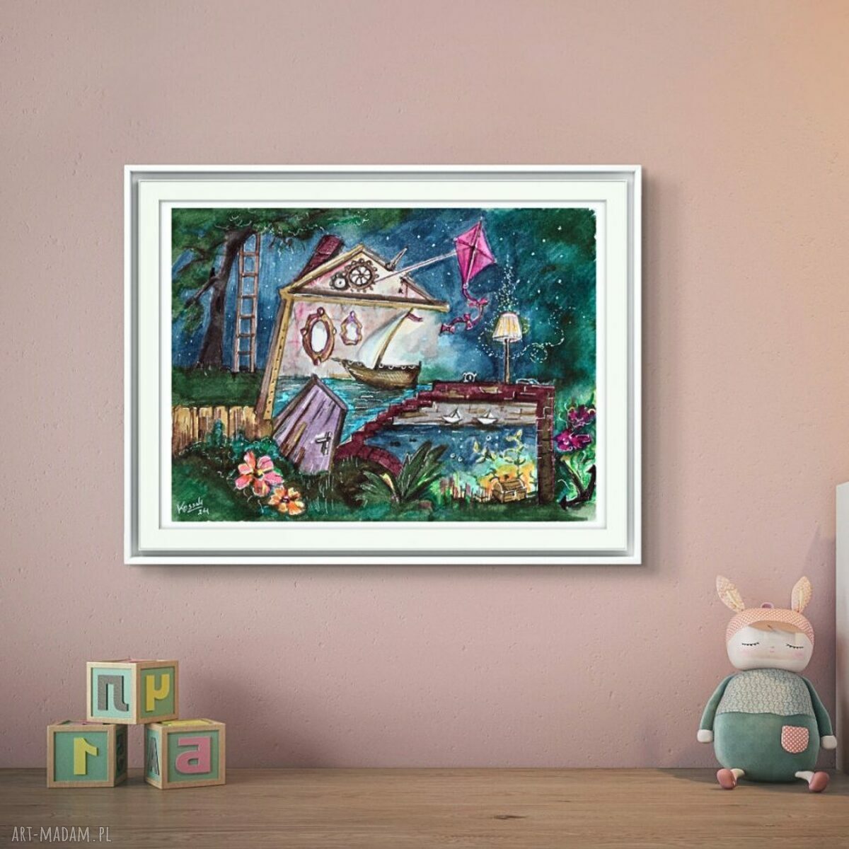 Magiczny Dom - Cykl Snów - Plakat A4