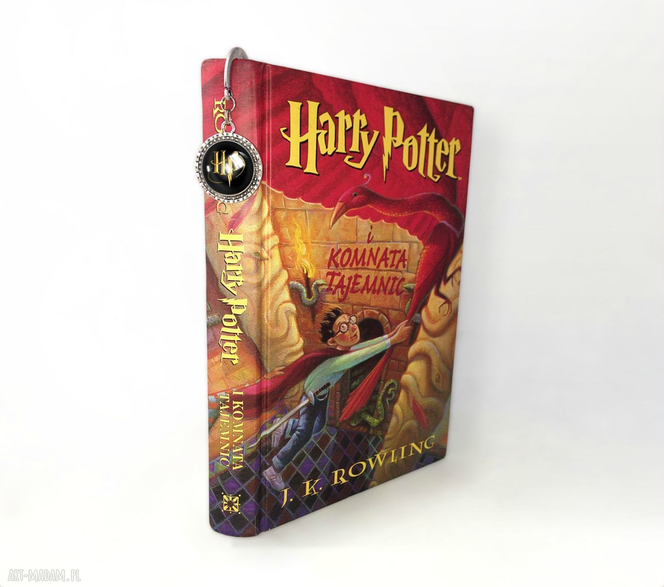 Zakładka książki harry potter prezent magiczny duża kształcie