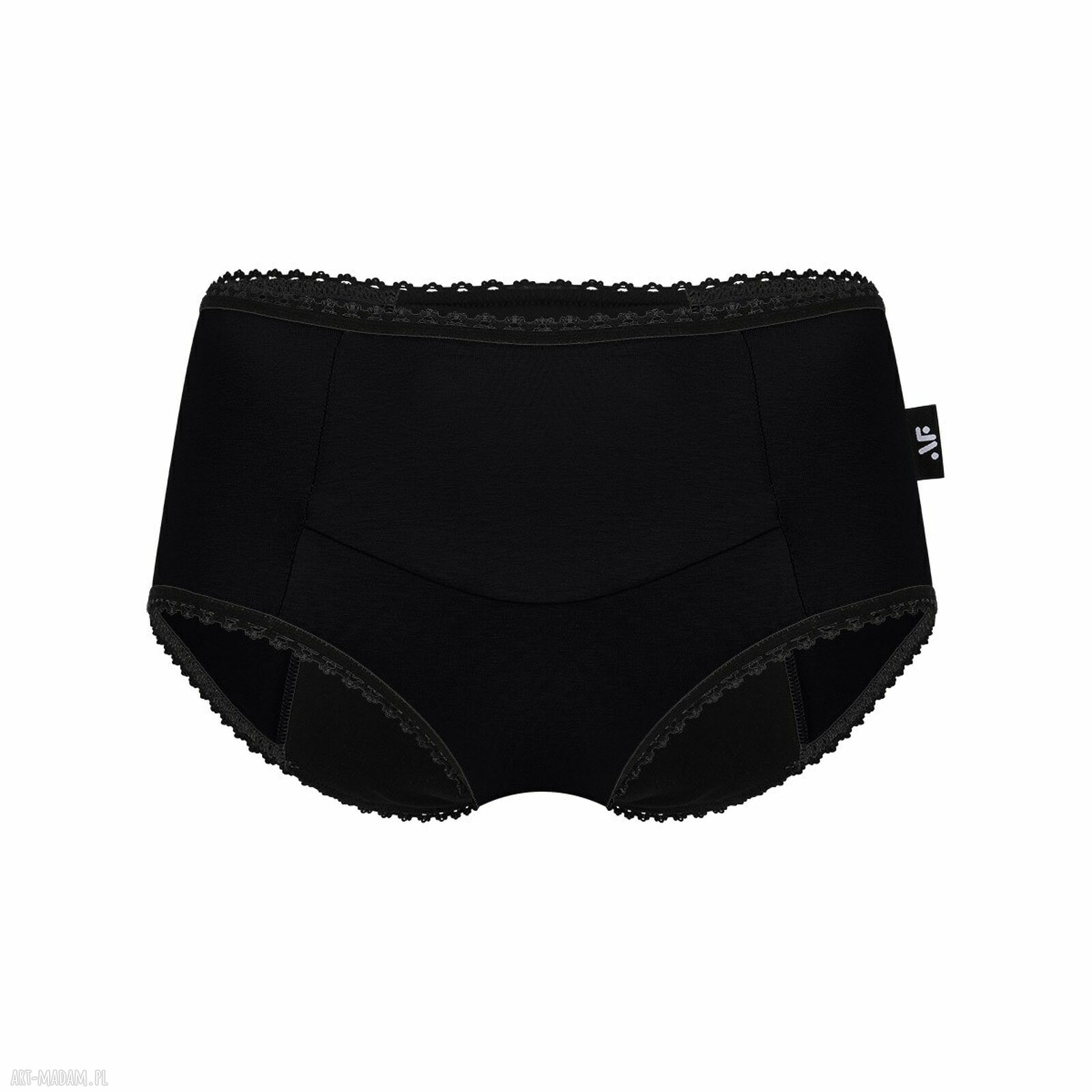 Majtki menstruacyjne BLACK - Light Maxi Aforios