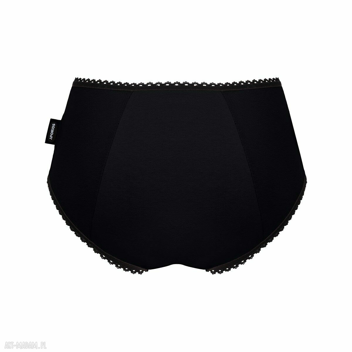 Majtki menstruacyjne BLACK - Light Maxi Aforios