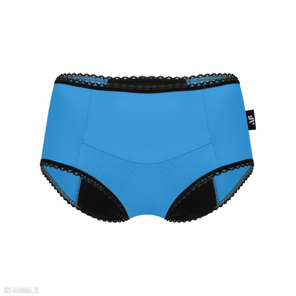 Majtki menstruacyjne BLUE - Light Maxi - komfort i ochrona w bieliźnie slow
