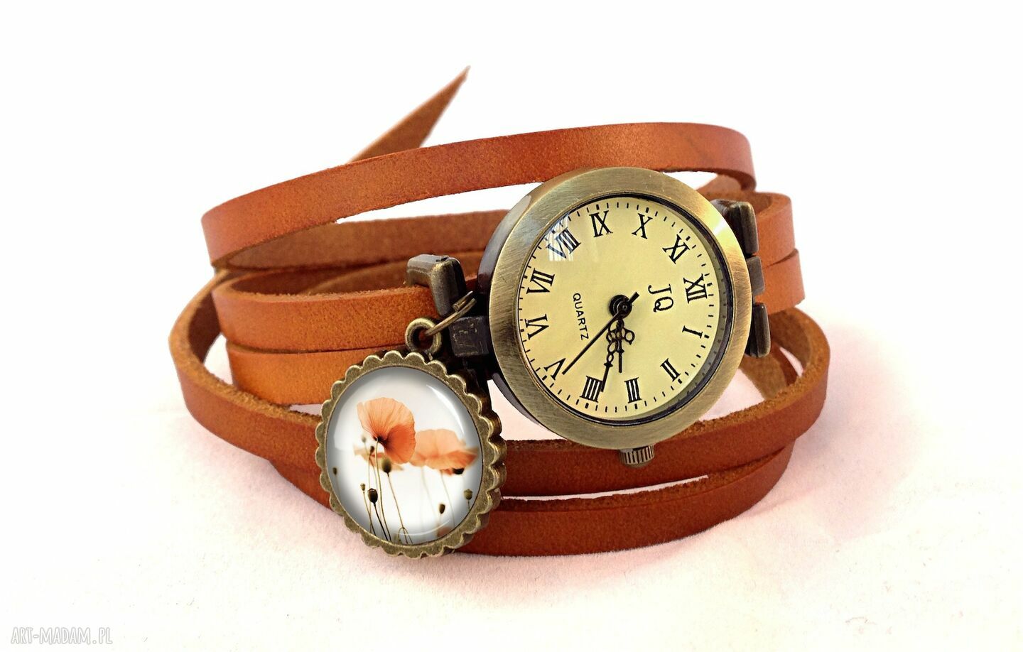 naszyjniki: Maki Medalion z łańcuszkiem Hand Made