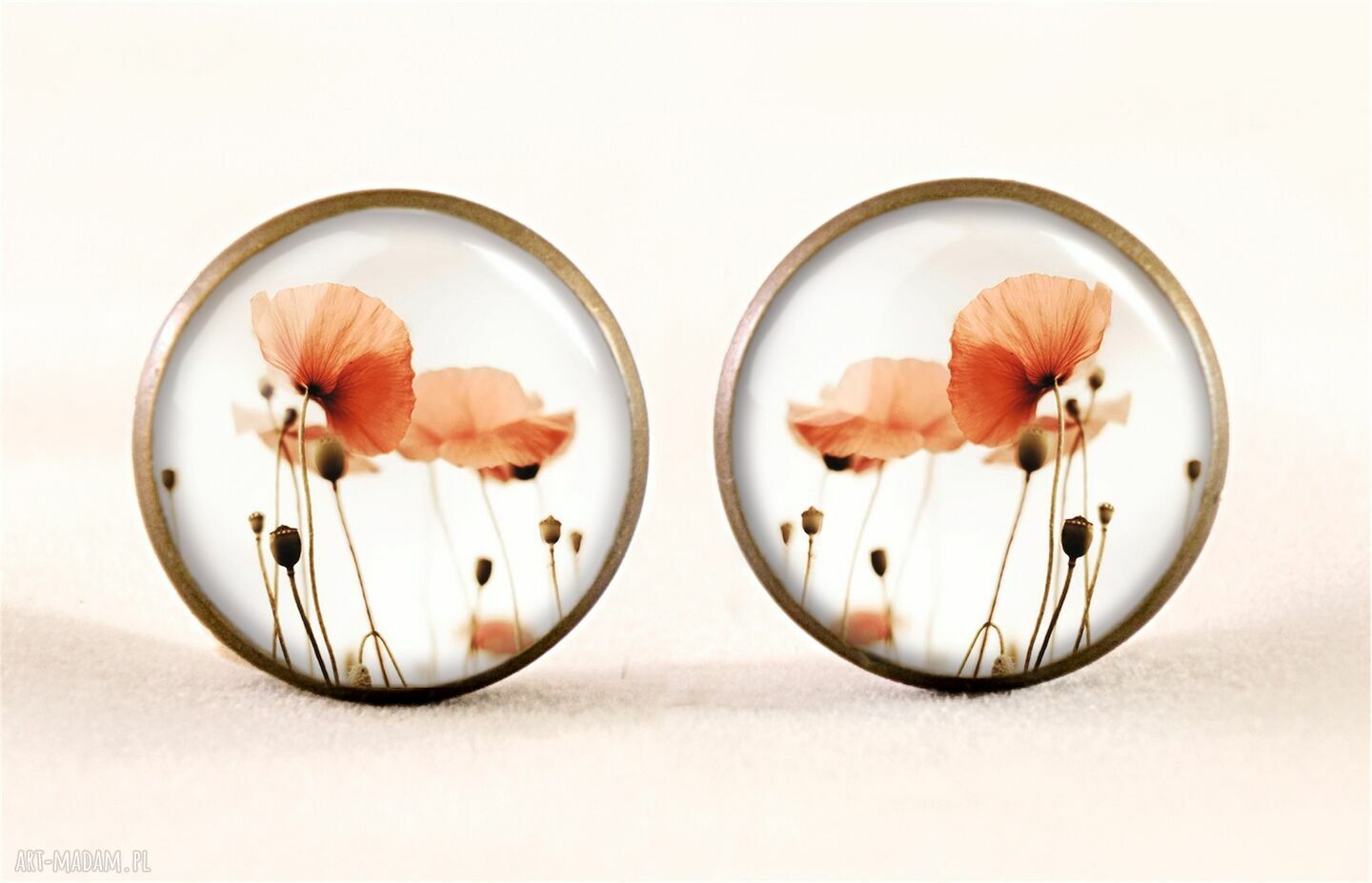 naszyjniki: Maki Medalion z łańcuszkiem Hand Made