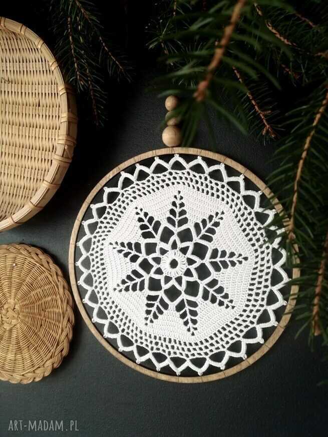 Łapacz snów hand made - ręcznie robiona dekoracja w art-Madam.pl