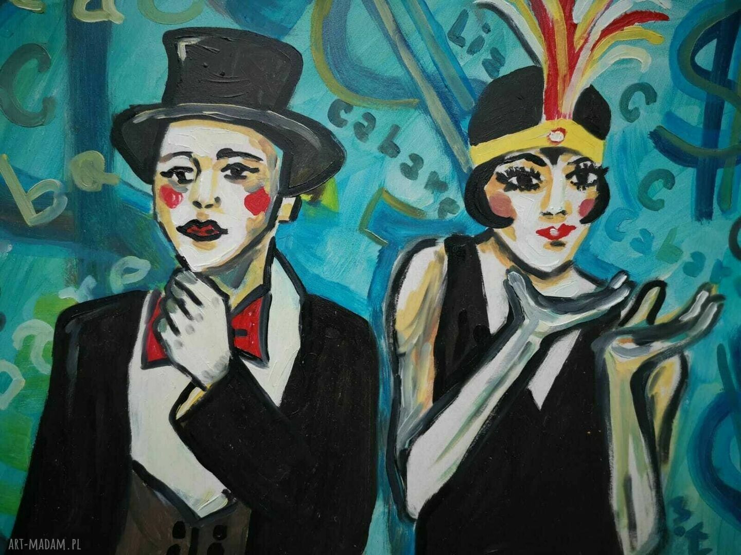 Obraz Liza Minnelli Cabaret do salonu - akryl na płycie 30x40 