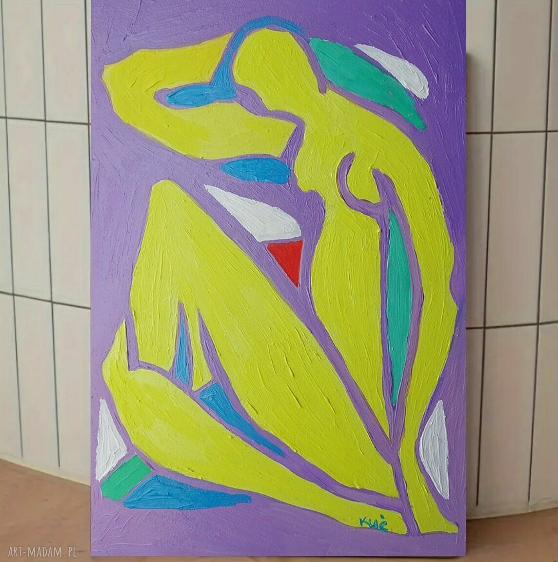 Obraz olejny fowizm akt Matisse - A4 - art-Madam.pl