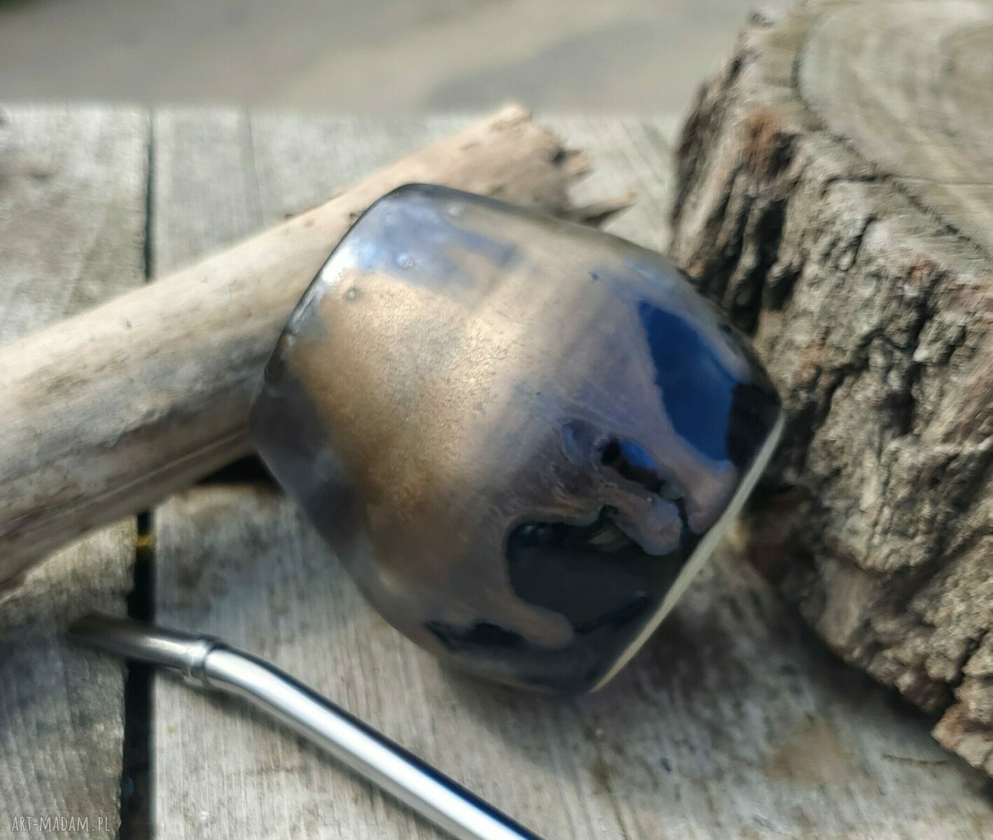Małe ceramiczne matero do yerba mate - c463