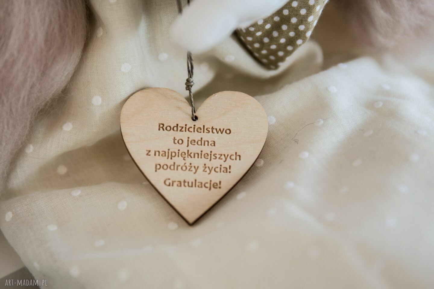 Anioł Mama z Dzieckiem - pamiątka na narodziny, Baby Shower i chrzciny