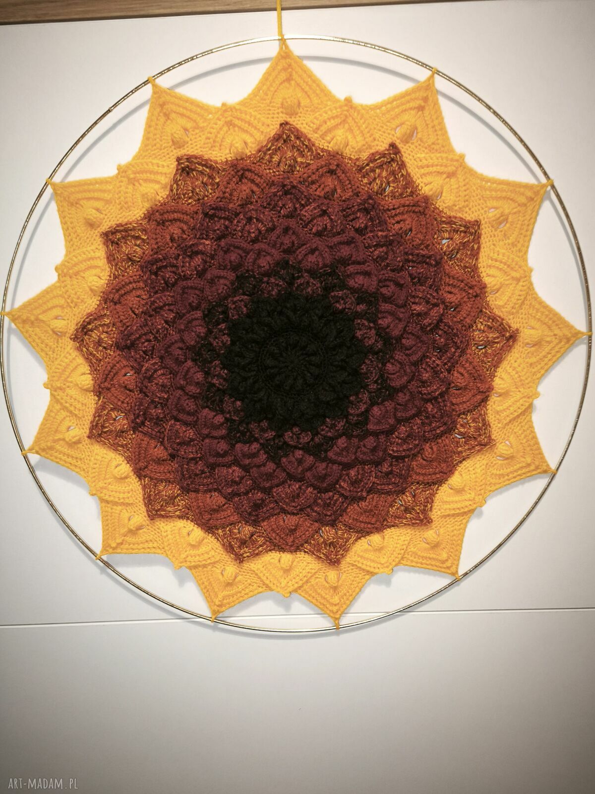 Mandala „Ogień Ziemi” - harmonia stabilności i pasji