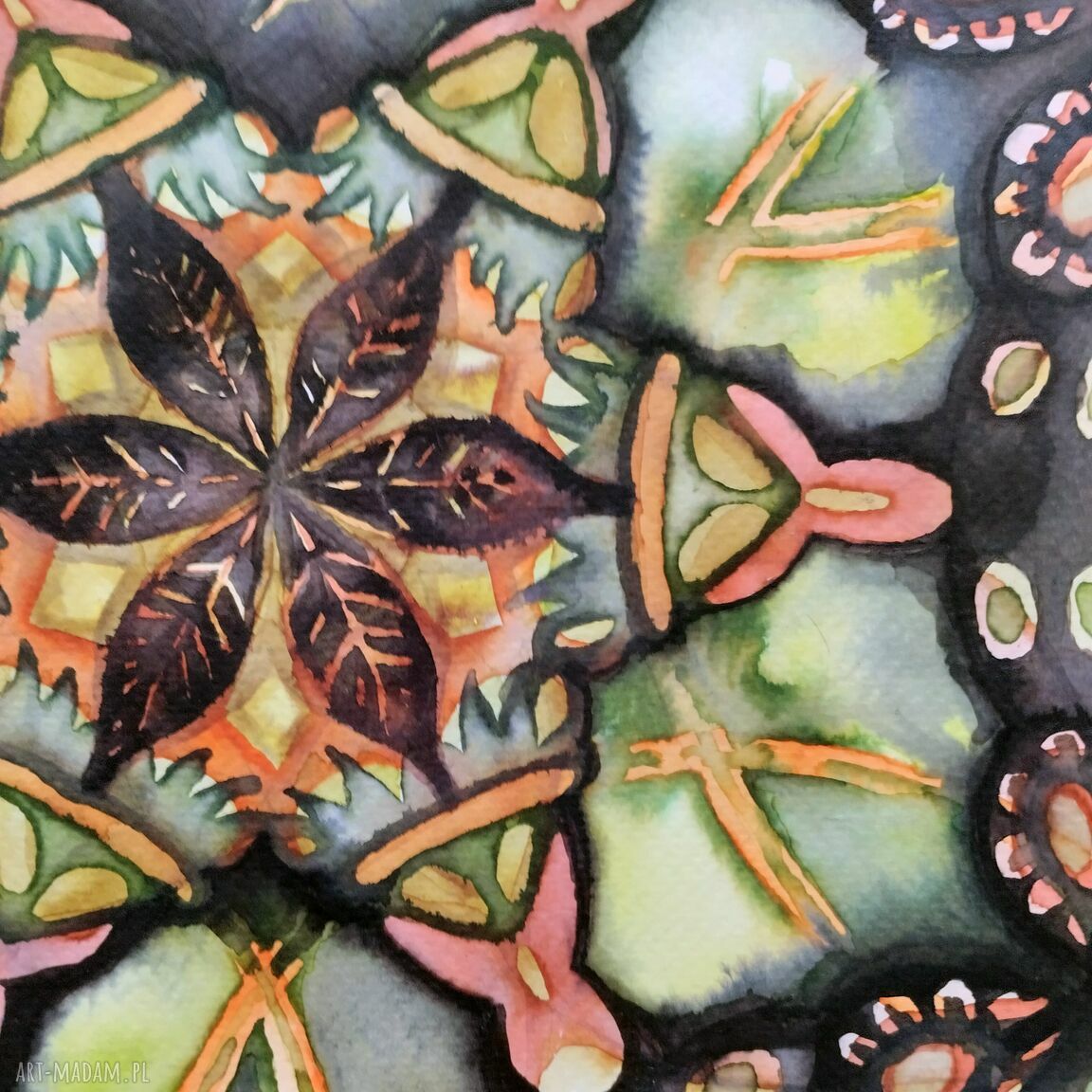 Mandala Tajemniczy Ogród 1