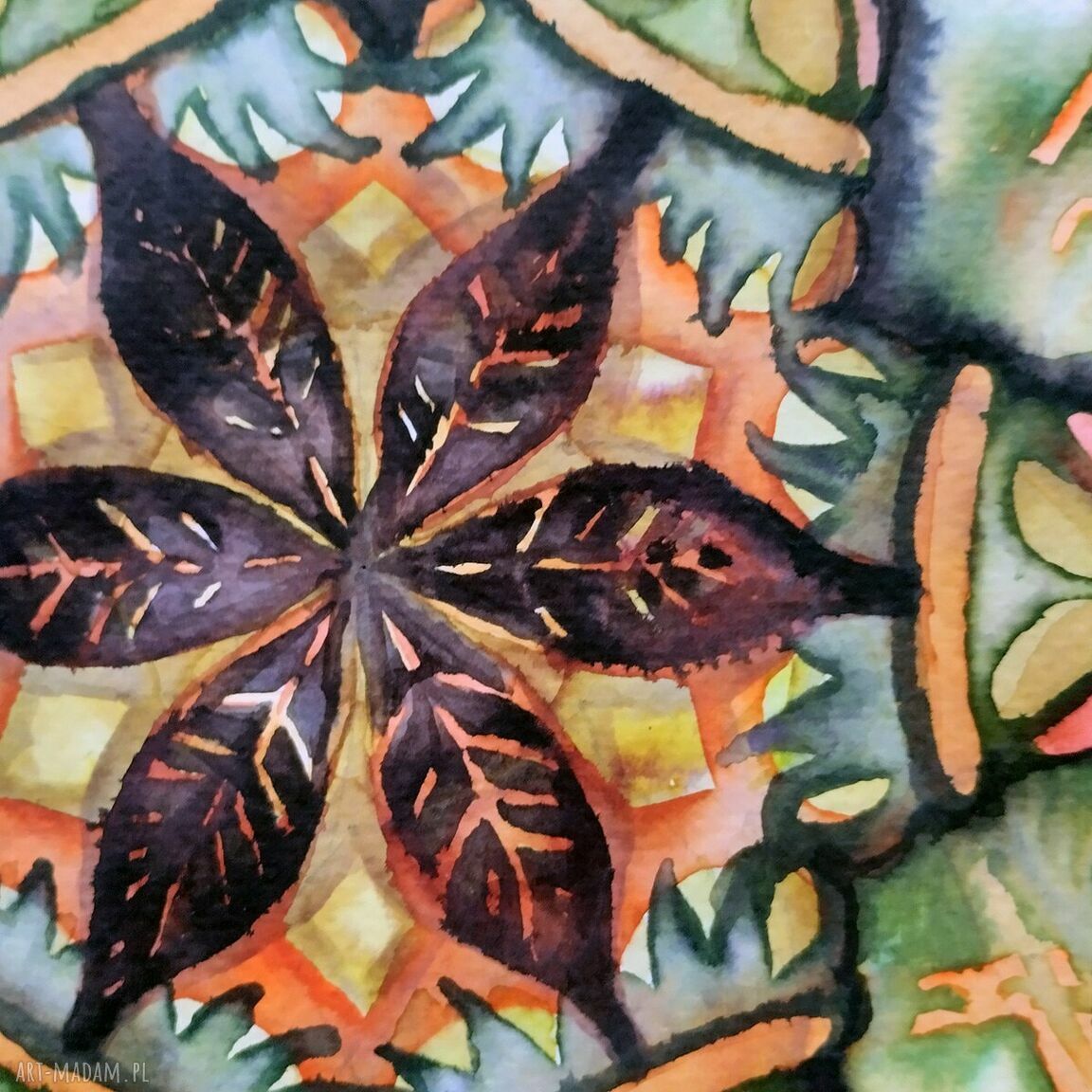 Mandala Tajemniczy Ogród 1