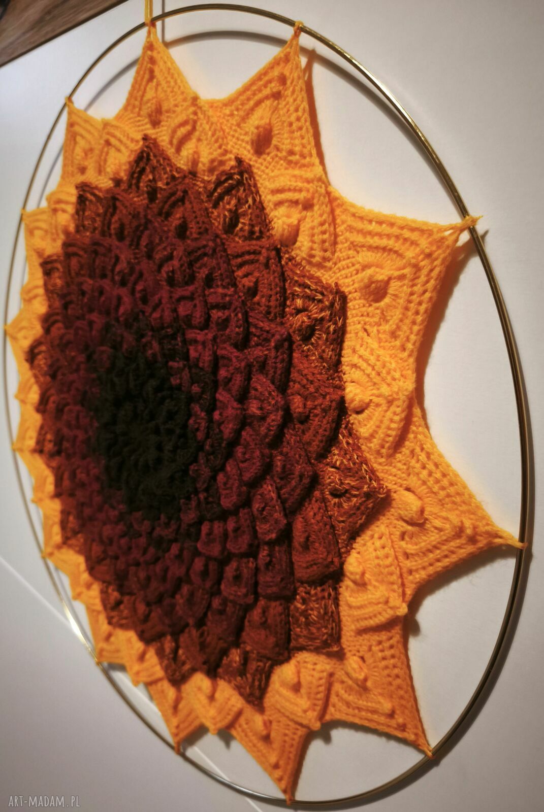 Mandala „Ogień Ziemi” - harmonia stabilności i pasji