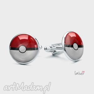 spinki do mankietów pokeball laluv