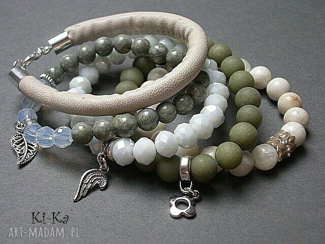 KHAKI AND ECRU SET /07 2014/ Ręczne wykonanie