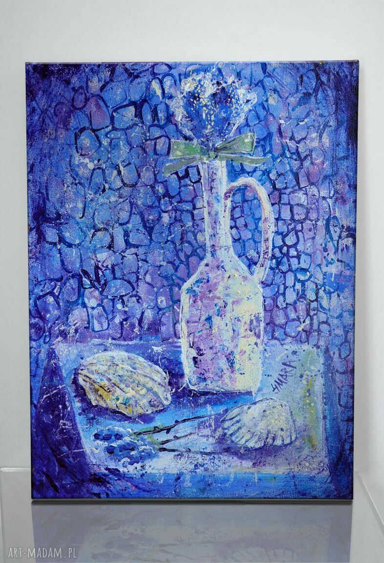 Martwa natura 2 - obraz na płótnie giclee Marina Czajkowska (prezent dla babci)