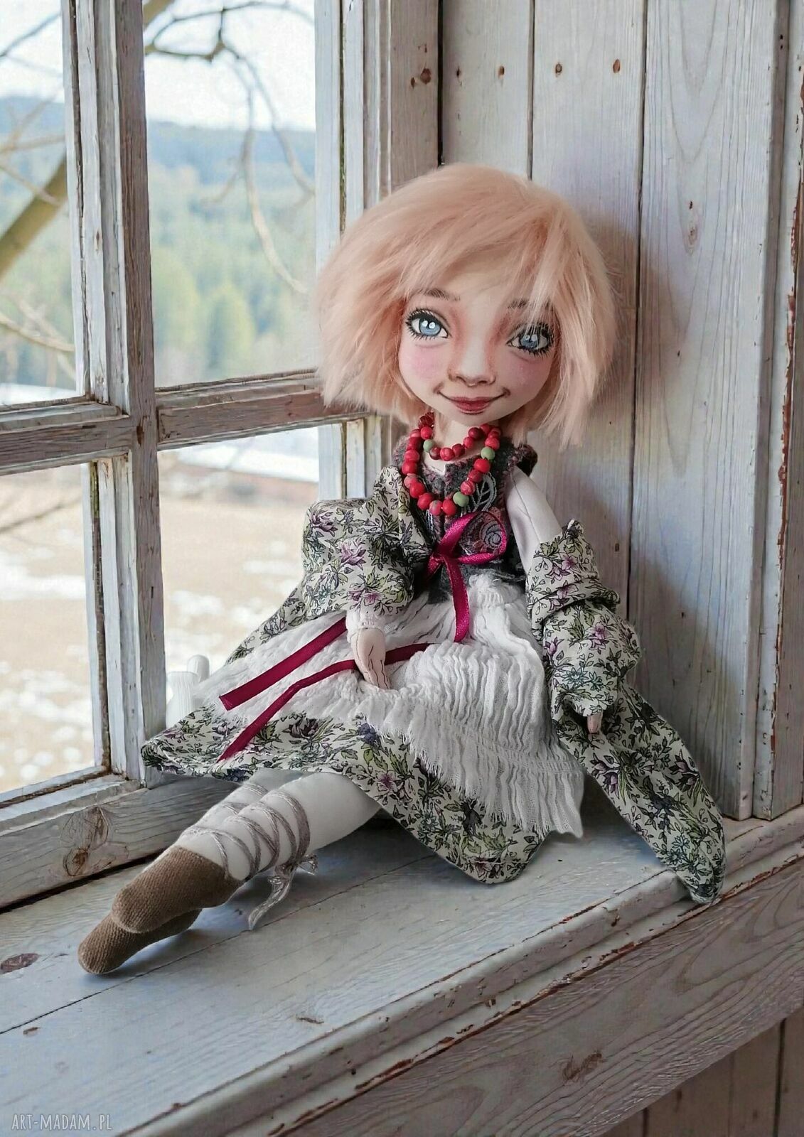 Marylka Góralka e-piet - artystyczna lalka kolekcjonerska 40 cm