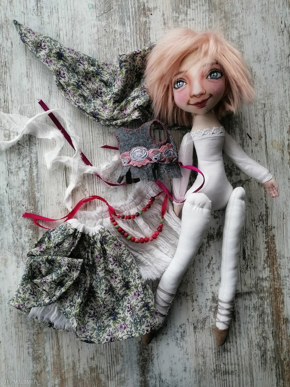 Marylka Góralka e-piet - artystyczna lalka kolekcjonerska 40 cm