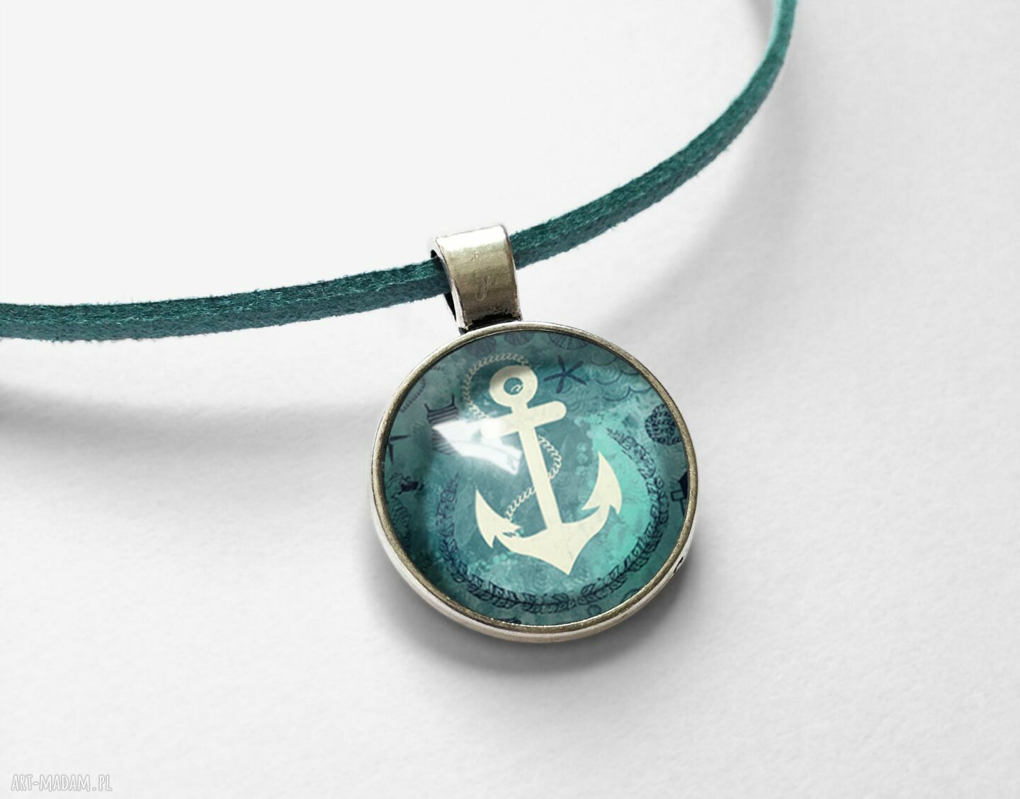 naszyjniki: Kotwica Choker Ręcznie zrobione