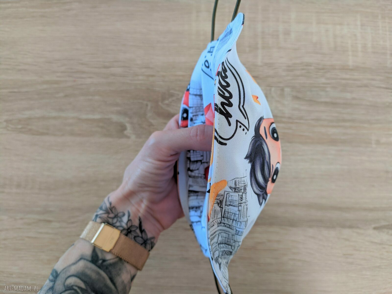 maseczka: Maseczka bawełniana na twarz HandMade