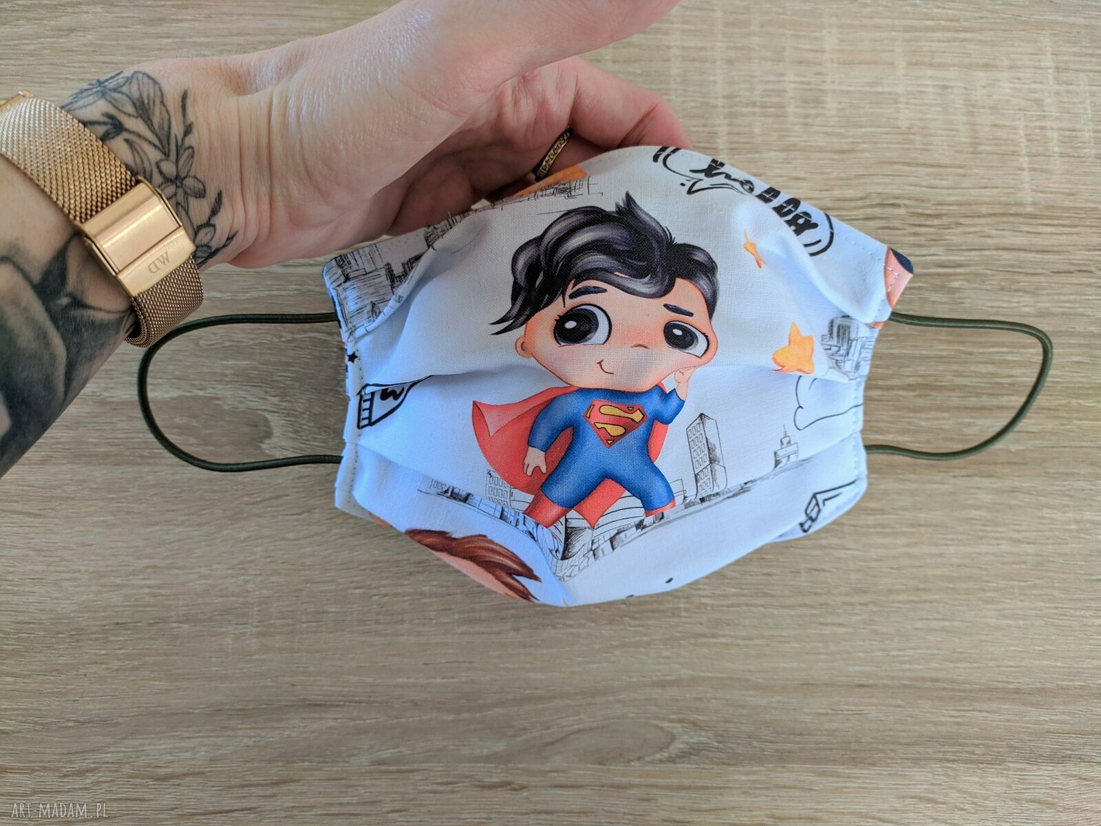 Maseczka bawełniana twarz ochronna kosmetyczna maseczki nieco