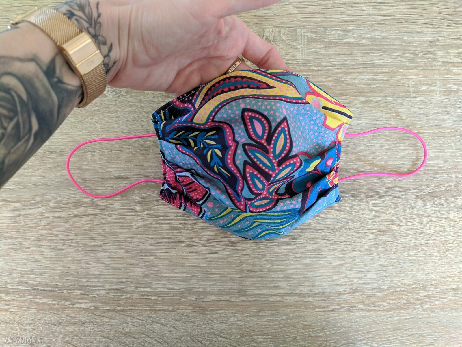 Maseczka bawełniana twarz ochronna kosmetyczna maseczki