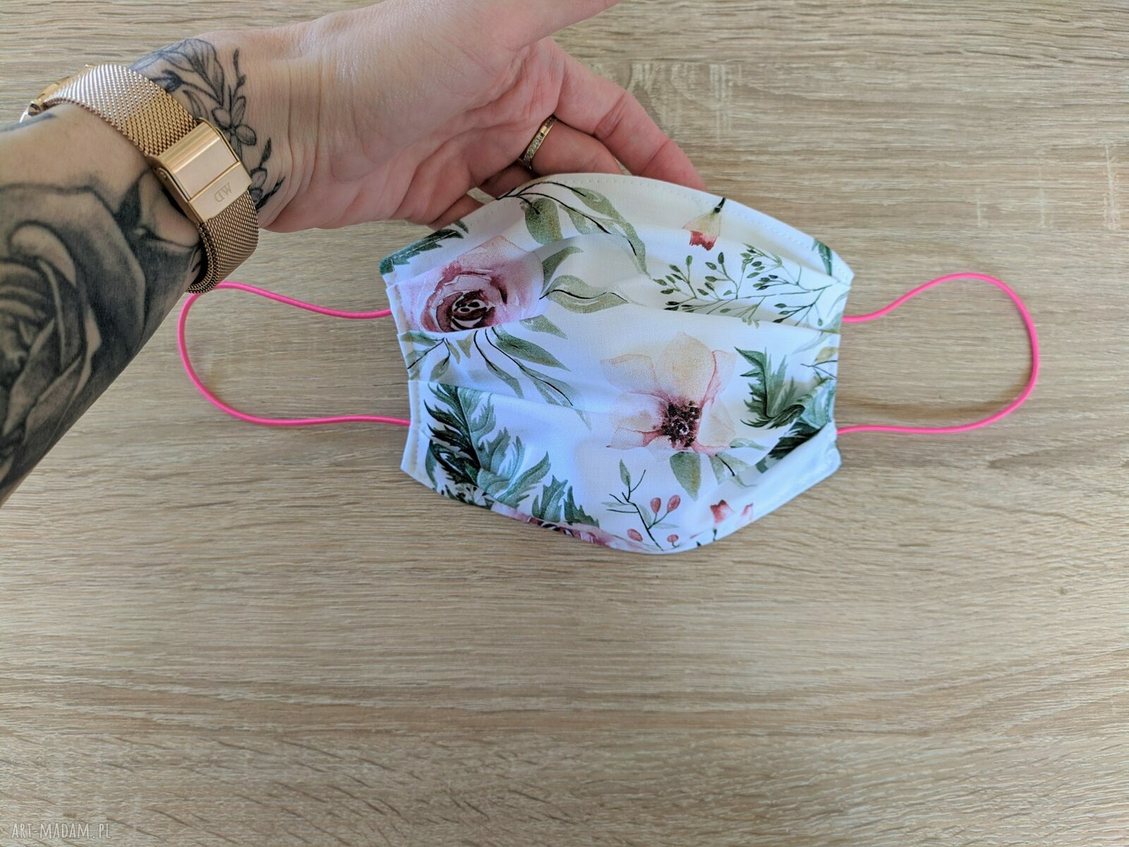 Maseczka bawełniana twarz ochronna kosmetyczna maseczki