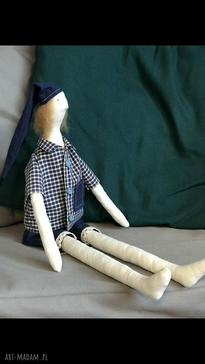 Maskotka chłopiec „Śpioszek” - miękka przytulanka na prezent (53 cm)