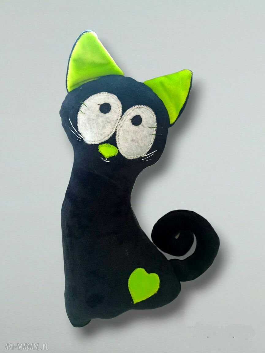 Maskotka Kotek 35 cm - miękka przytulanka handmade dla Twojego dziecka
