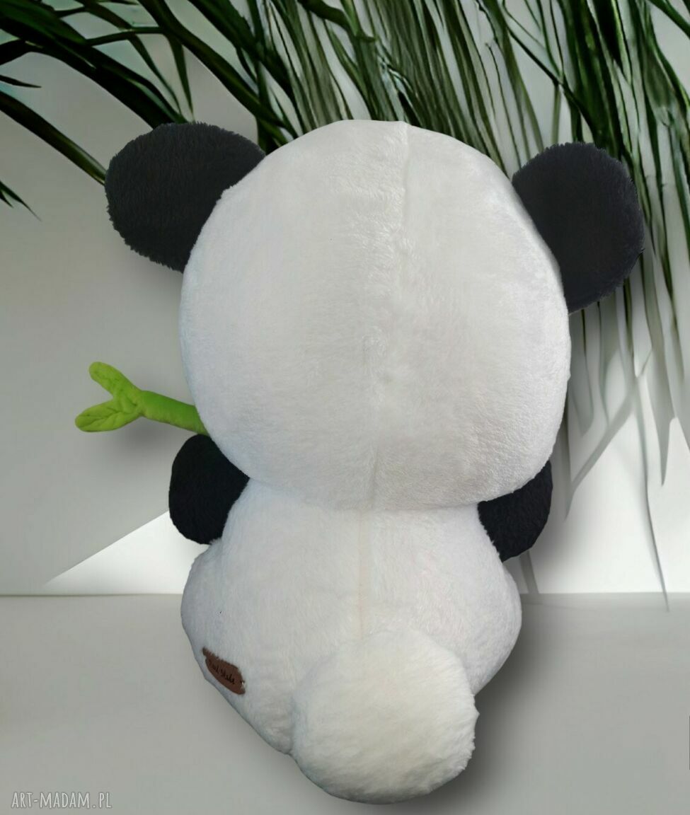 Maskotka panda - ręcznie szyta przytulanka dla dziecka Handmadelovo