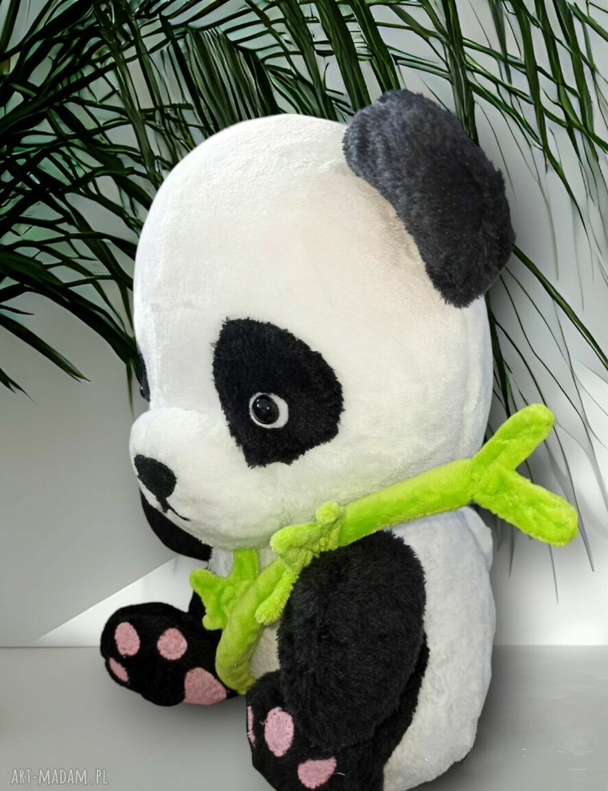 Maskotka panda - ręcznie szyta przytulanka dla dziecka Handmadelovo