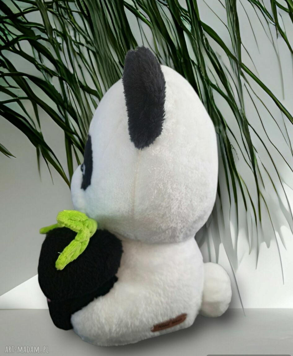 Maskotka panda - ręcznie szyta przytulanka dla dziecka Handmadelovo
