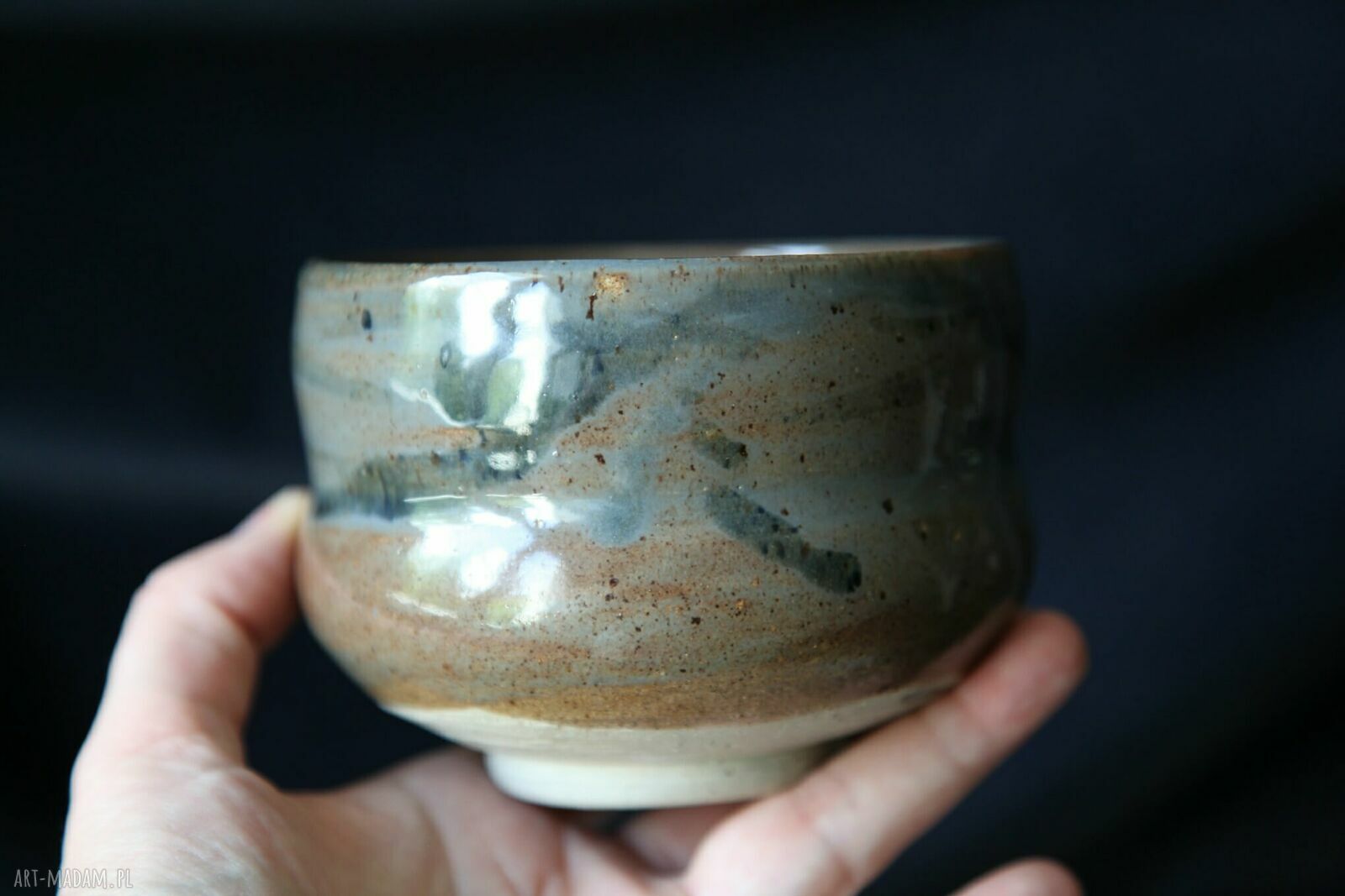 Matchawan do matchy 440 ml - ręcznie robiona czarka ceramiczna