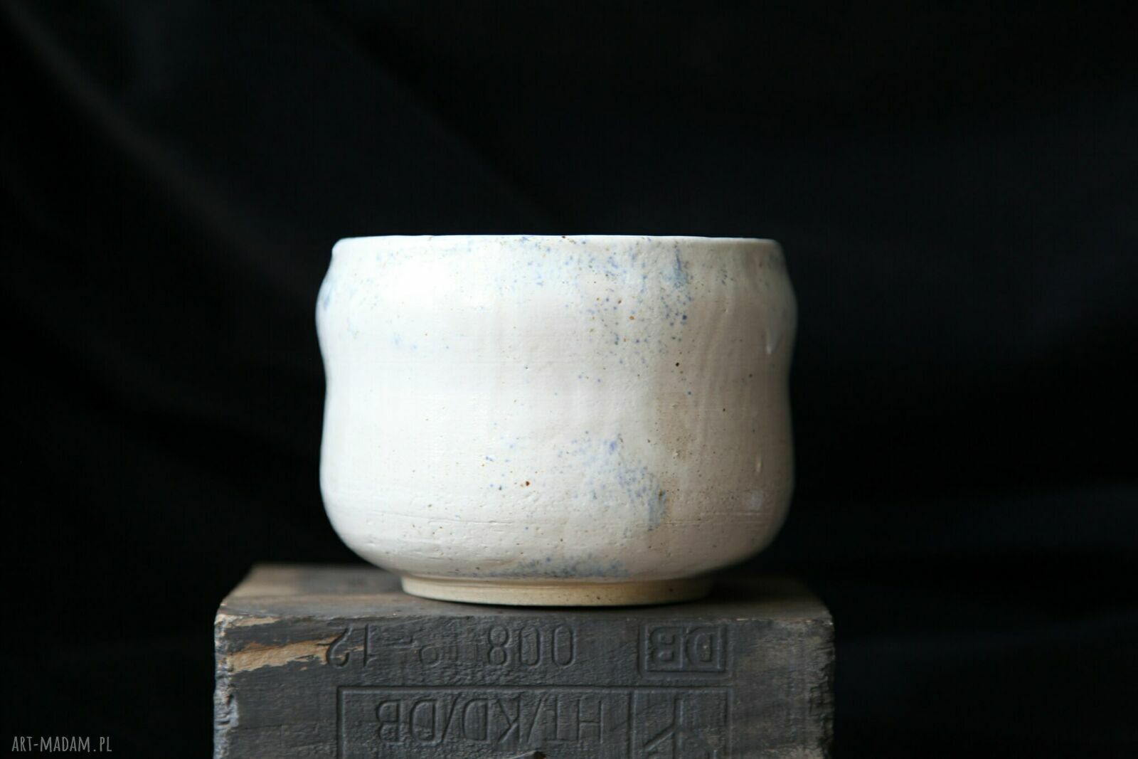 Matchawan w bielach - czarka chawan do matchy 450 ml