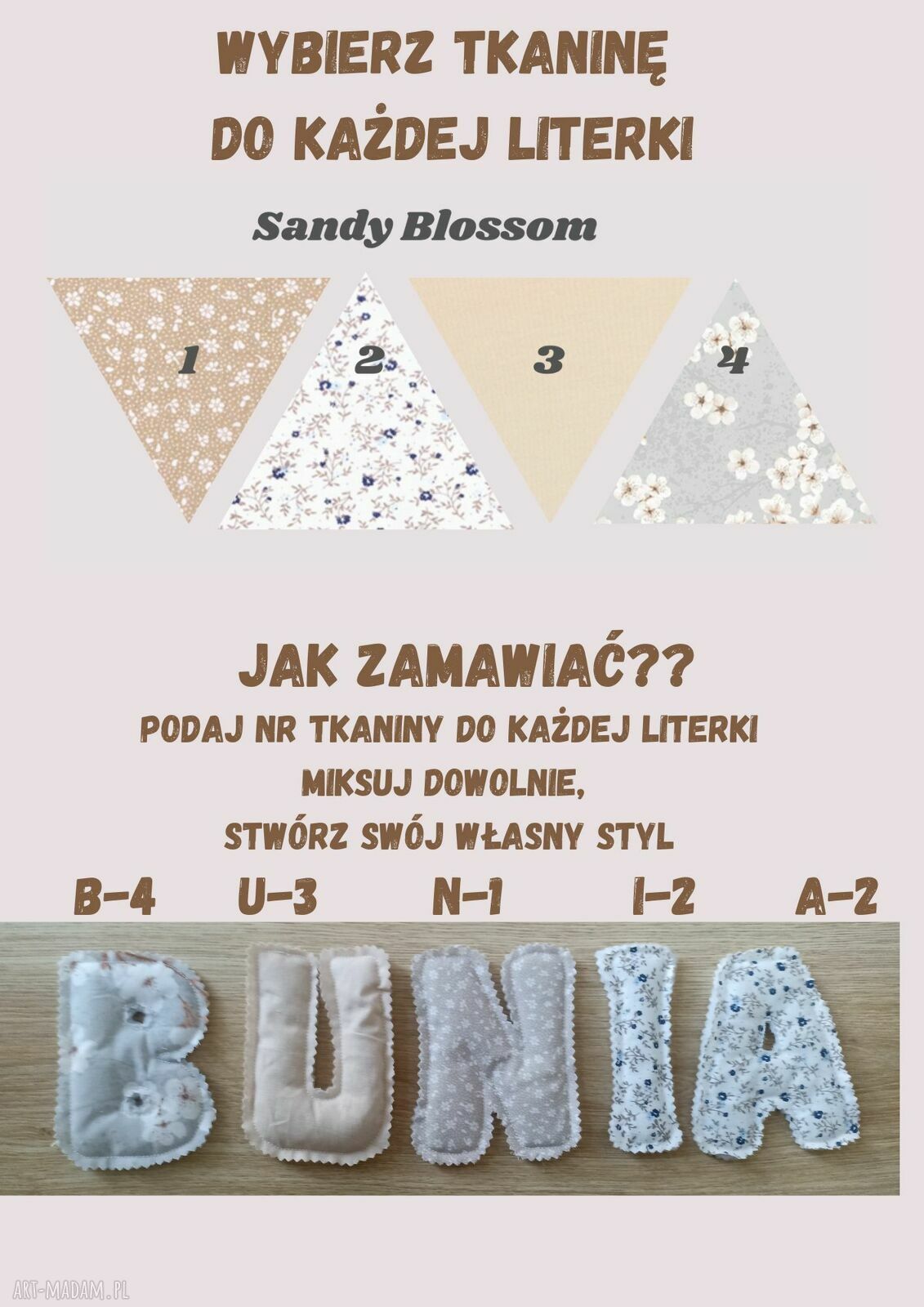 Wyjątkowa dekoracja handmade do pokoju dziecka